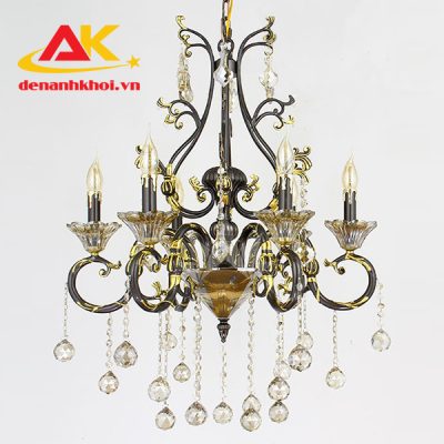 Đèn chùm đồng tân cổ điển – 1054-6